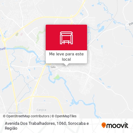 Avenida Dos Trabalhadores, 1060 mapa