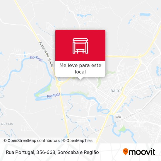 Rua Portugal, 356-668 mapa