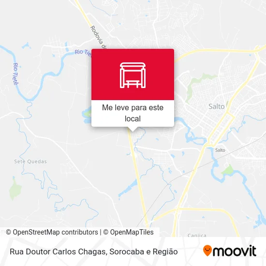 Rua Doutor Carlos Chagas mapa