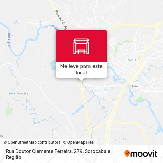 Rua Doutor Clemente Ferreira, 279 mapa