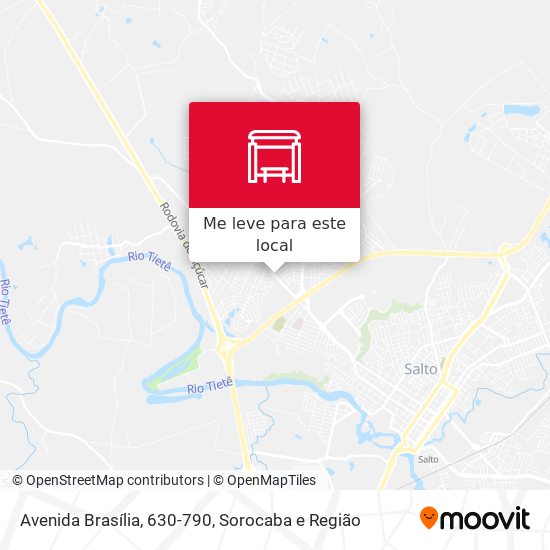 Avenida Brasília, 630-790 mapa