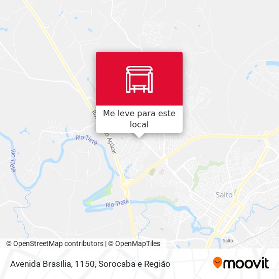 Avenida Brasília, 1150 mapa