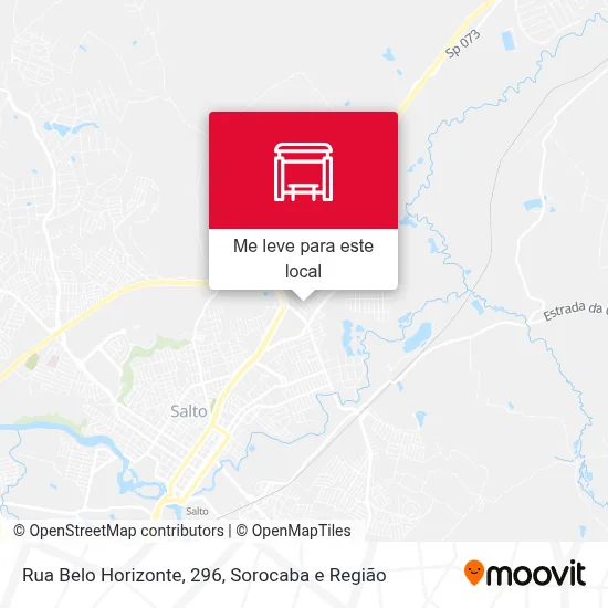 Rua Belo Horizonte, 296 mapa