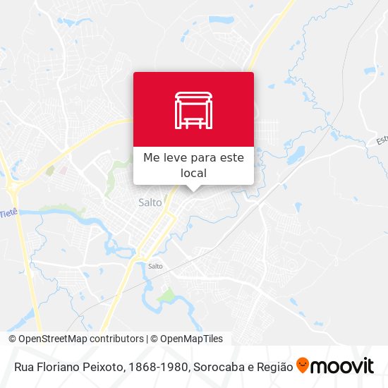 Rua Floriano Peixoto, 1868-1980 mapa