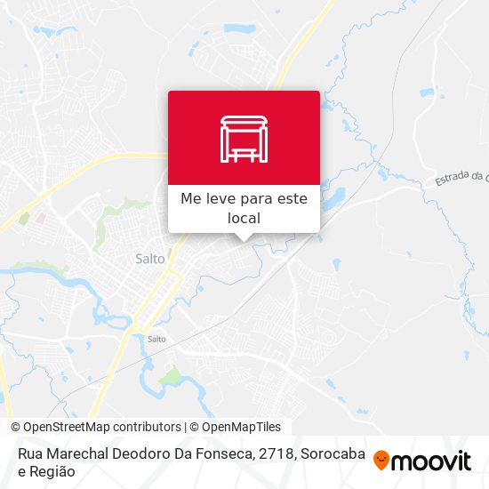 Rua Marechal Deodoro Da Fonseca, 2718 mapa