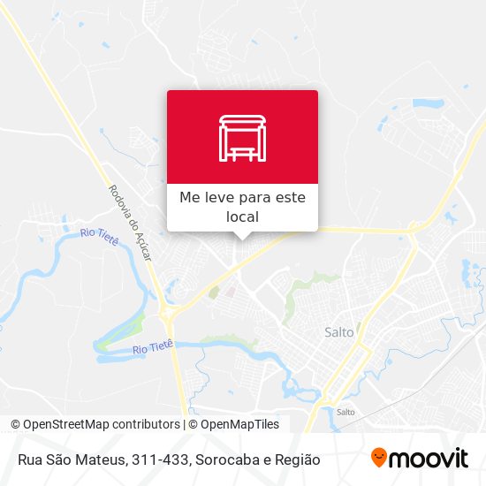 Rua São Mateus, 311-433 mapa
