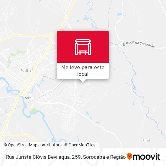 Rua Jurista Clóvis Bevilaqua, 259 mapa