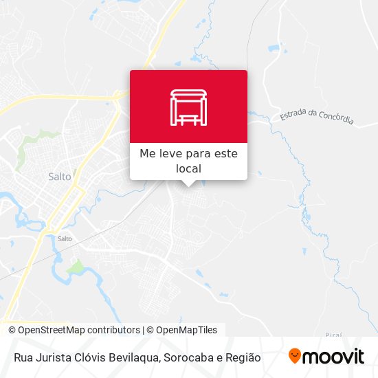 Rua Jurista Clóvis Bevilaqua mapa