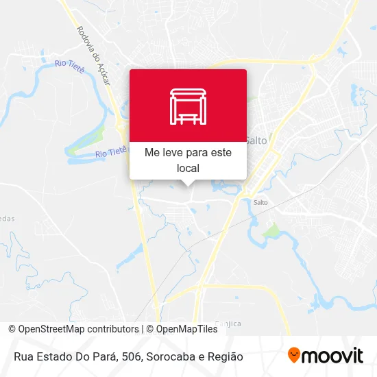 Rua Estado Do Pará, 506 mapa