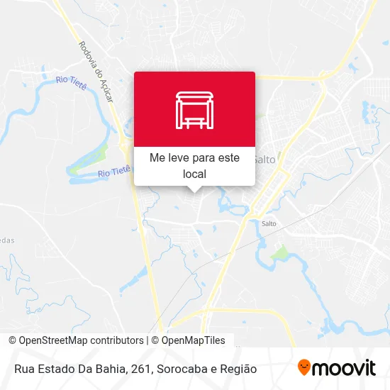 Rua Estado Da Bahia, 261 mapa