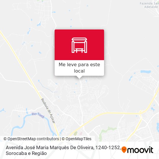 Avenida José Maria Marquês De Oliveira, 1240-1252 mapa