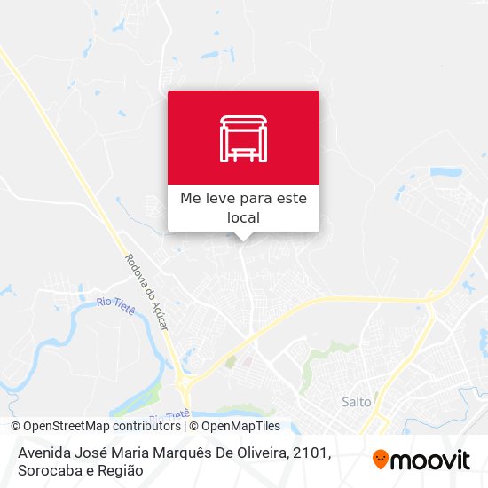 Avenida José Maria Marquês De Oliveira, 2101 mapa