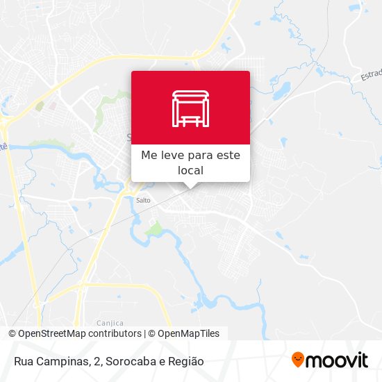 Rua Campinas, 2 mapa