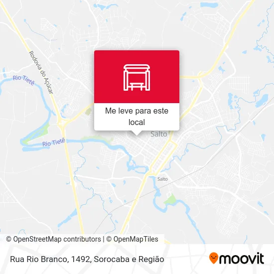 Rua Rio Branco, 1492 mapa