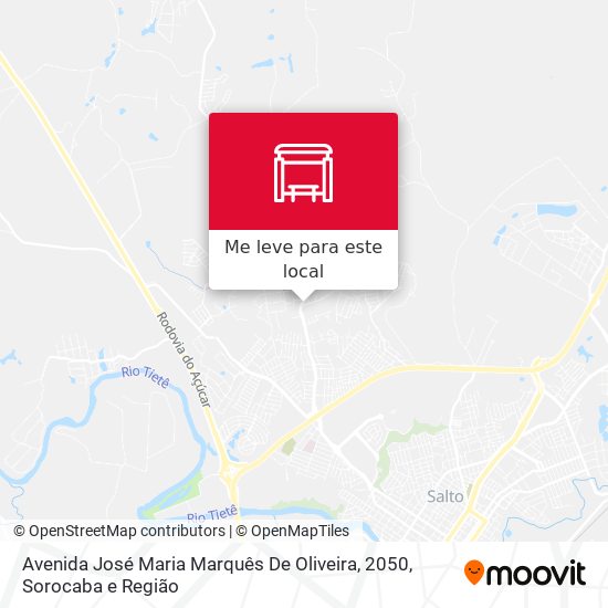 Avenida José Maria Marquês De Oliveira, 2050 mapa