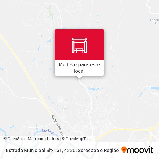 Estrada Municipal Slt-161, 4330 mapa
