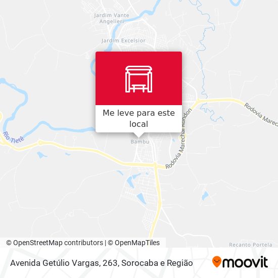 Avenida Getúlio Vargas, 263 mapa