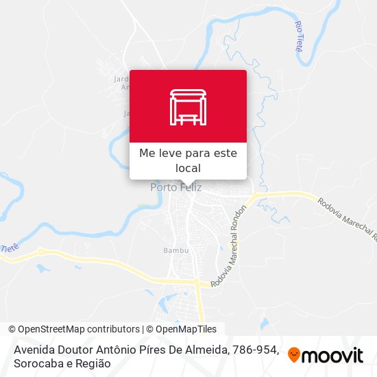 Avenida Doutor Antônio Píres De Almeida, 786-954 mapa