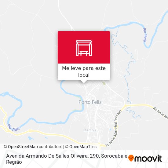 Avenida Armando De Salles Oliveira, 290 mapa