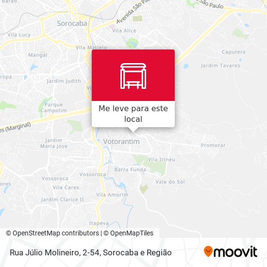 Rua Júlio Molineiro, 2-54 mapa