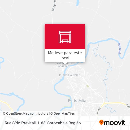 Rua Sírio Previtali, 1-63 mapa