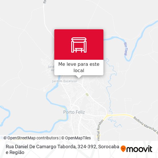 Rua Daniel De Camargo Taborda, 324-392 mapa