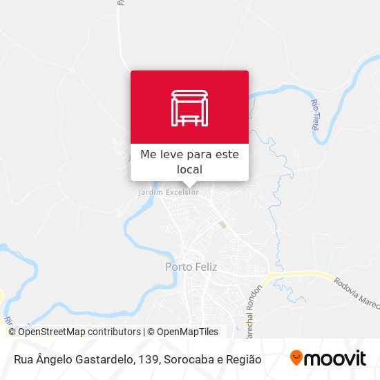 Rua Ângelo Gastardelo, 139 mapa