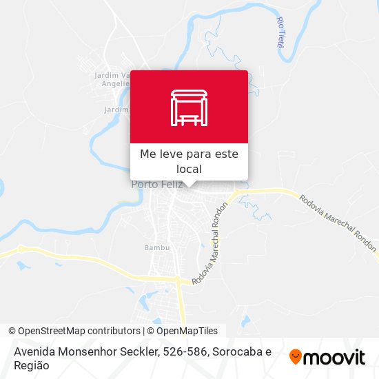 Avenida Monsenhor Seckler, 526-586 mapa