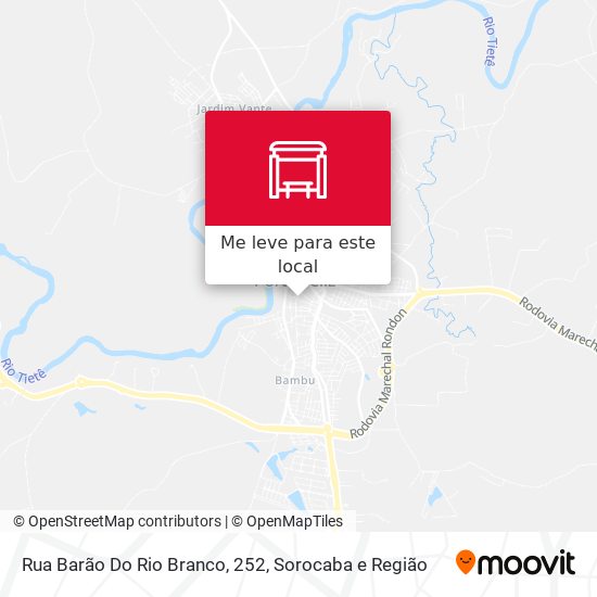 Rua Barão Do Rio Branco, 252 mapa