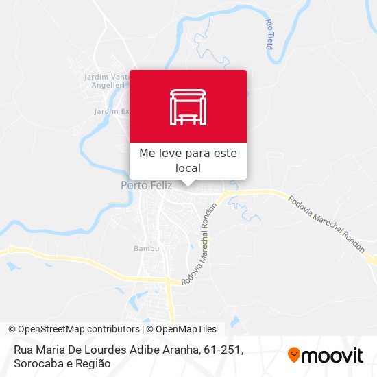 Rua Maria De Lourdes Adibe Aranha, 61-251 mapa