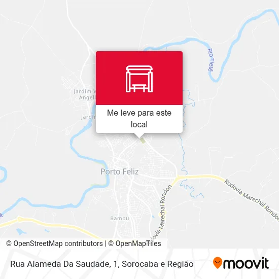 Rua Alameda Da Saudade, 1 mapa