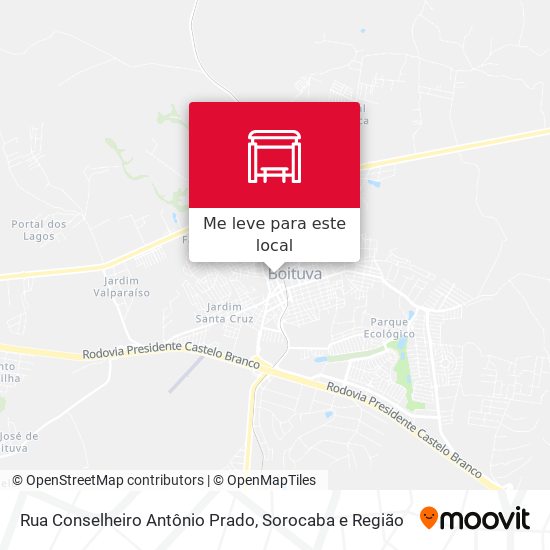 Rua Conselheiro Antônio Prado mapa