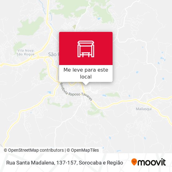 Rua Santa Madalena, 137-157 mapa