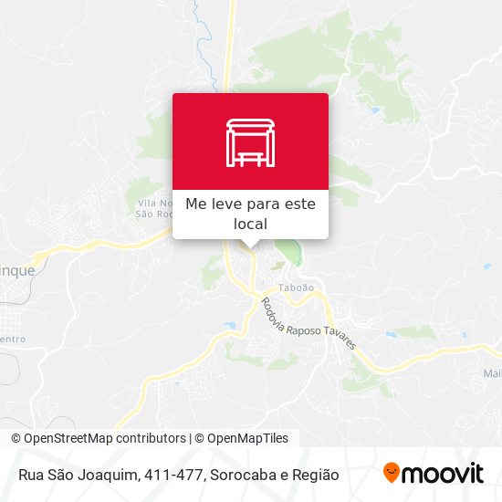 Rua São Joaquim, 411-477 mapa