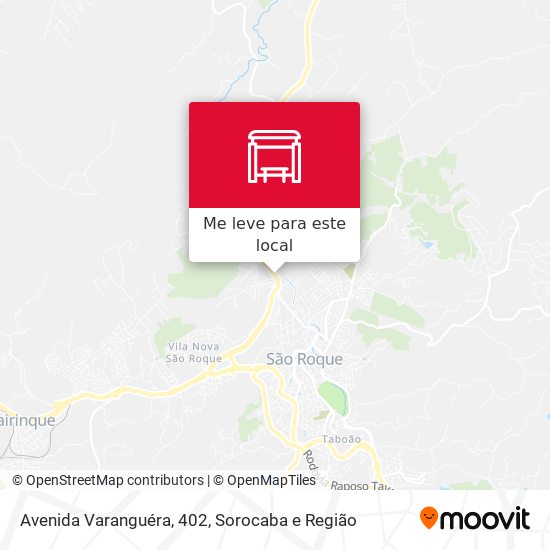 Avenida Varanguéra, 402 mapa