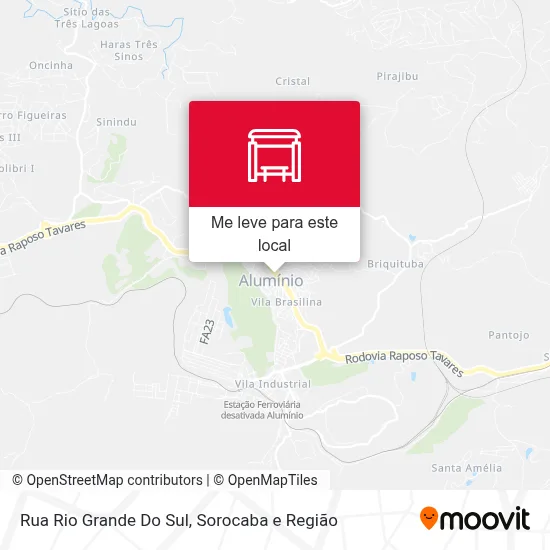 Rua Rio Grande Do Sul mapa