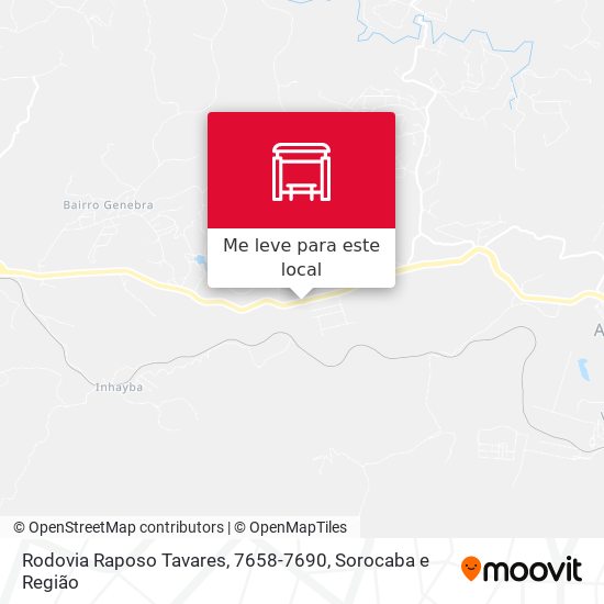 Rodovia Raposo Tavares, 7658-7690 mapa