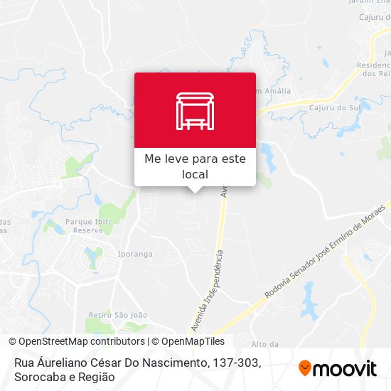 Rua Áureliano César Do Nascimento, 137-303 mapa