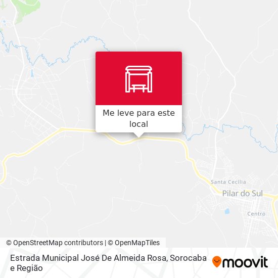 Estrada Municipal José De Almeida Rosa mapa