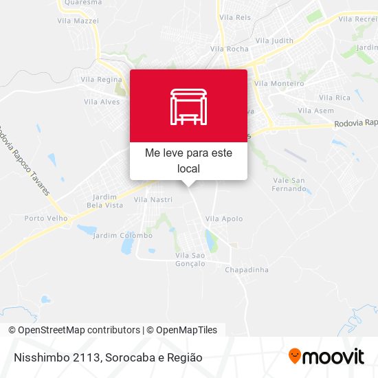 Nisshimbo 2113 mapa