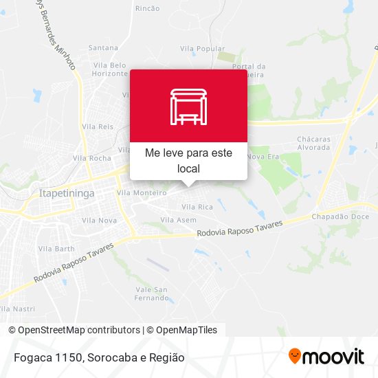 Fogaca 1150 mapa