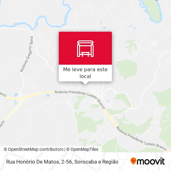 Rua Honório De Matos, 2-56 mapa