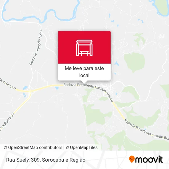 Rua Suely, 309 mapa