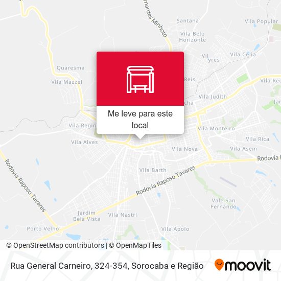 Rua General Carneiro, 324-354 mapa