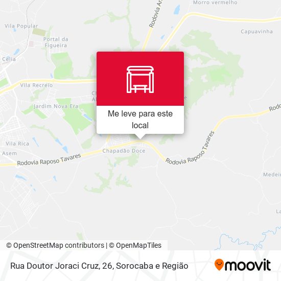 Rua Doutor Joraci Cruz, 26 mapa
