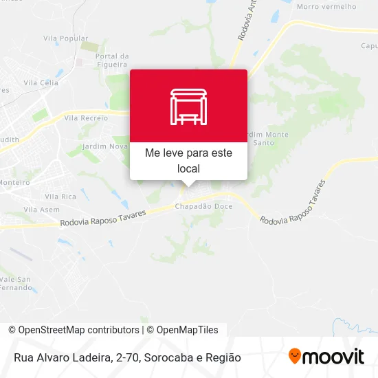 Rua Alvaro Ladeira, 2-70 mapa