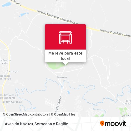 Avenida Itavuvu mapa