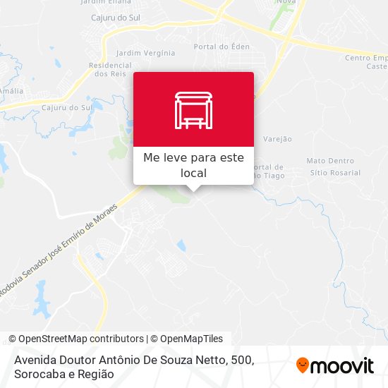 Avenida Doutor Antônio De Souza Netto, 500 mapa