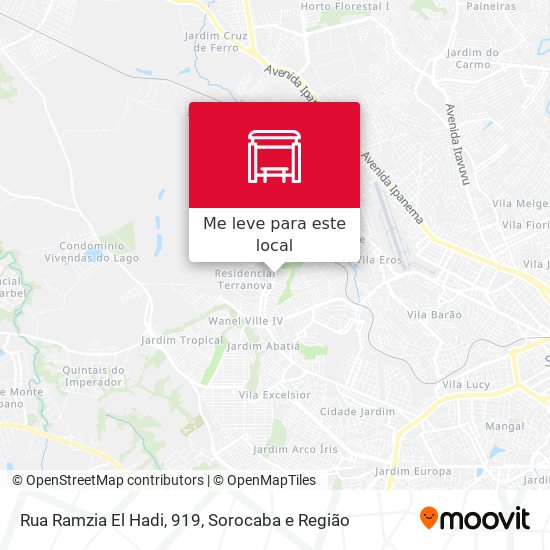 Rua Ramzia El Hadi, 919 mapa