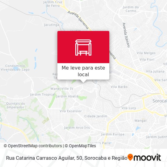 Rua Catarina Carrasco Aguilar, 50 mapa